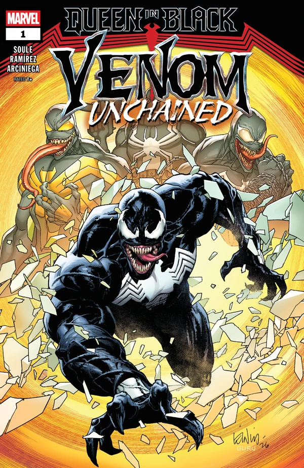 Queen In Black: Venom Unchained #1 - Cover A